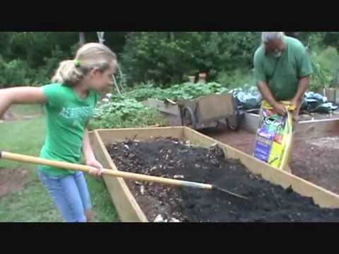 How to Fill a Garden Box Phase 2